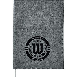 FSC® Mix 5" x 7" Canvas Pocket Refillable Notebook