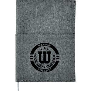 FSC® Mix 5" x 7" Canvas Pocket Refillable Notebook