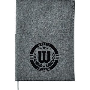 FSC® Mix 5" x 7" Canvas Pocket Refillable Notebook