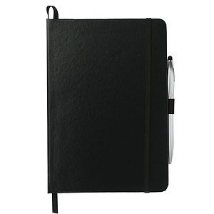 FSC® Mix 6" x 8.5" Crown Journal with Pen-Stylus