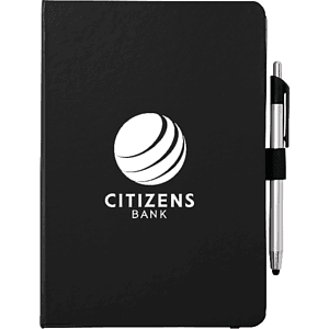 FSC® Mix 6" x 8.5" Crown Journal with Pen-Stylus