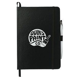 FSC® Mix 6" x 8.5" Crown Journal with Pen-Stylus