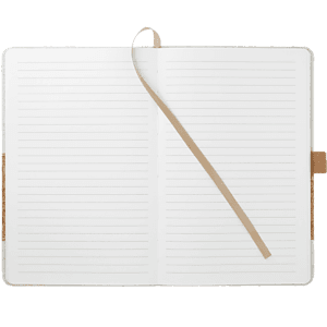 FSC® Mix 5.5" x 8.5" Recycled Cotton Cork Notebook