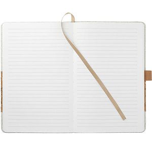 FSC® Mix 5.5" x 8.5" Recycled Cotton Cork Notebook