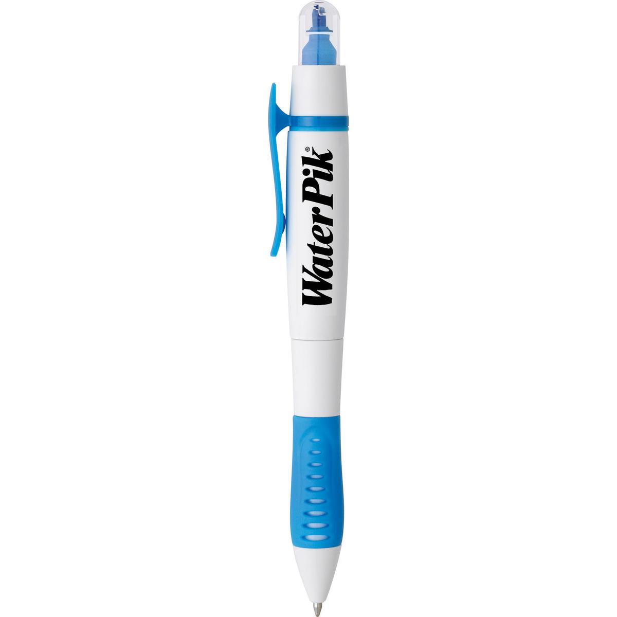 Custom Dualtip ballpoint penhighlighter personalized with your custom