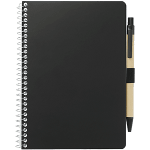 FSC® Mix 5” x 7” Spiral Notebook with Pen