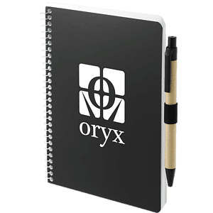 FSC® Mix 5” x 7” Spiral Notebook with Pen