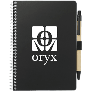 FSC® Mix 5” x 7” Spiral Notebook with Pen