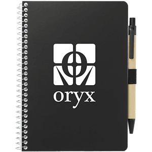 FSC® Mix 5” x 7” Spiral Notebook with Pen
