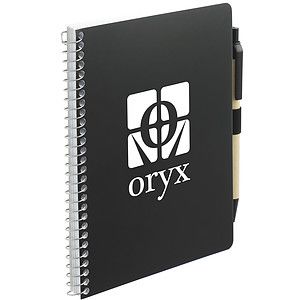 FSC® Mix 5” x 7” Spiral Notebook with Pen