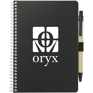 FSC® Mix 5” x 7” Spiral Notebook with Pen