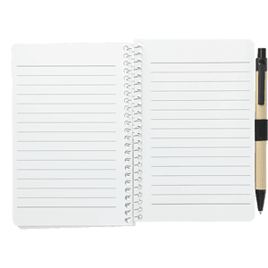 FSC® Mix 4" x 6" Pocket Spiral Notebook with Pen