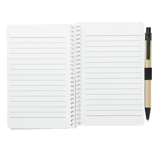 FSC® Mix 4" x 6" Pocket Spiral Notebook with Pen