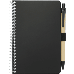 FSC® Mix 4" x 6" Pocket Spiral Notebook with Pen