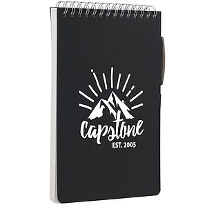 5” x 7” Mineral Stone Field Reporter Notebook w/Pe