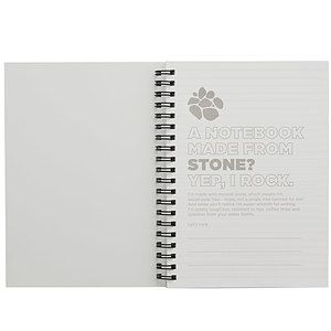 5” x 7” Mineral Stone Field Spiral  Notebook