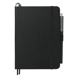 5" x 7" Recycled Bulleting Bound Notebook w Pen