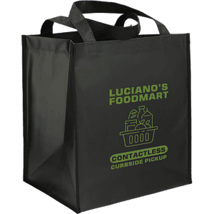 Double Laminated Wipeable Grocery Tote