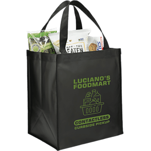 Double Laminated Wipeable Grocery Tote