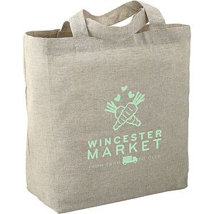 Recycled 5oz Cotton Twill Grocery Tote