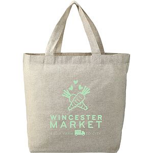 Recycled 5oz Cotton Twill Grocery Tote