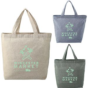 Recycled 5oz Cotton Twill Grocery Tote
