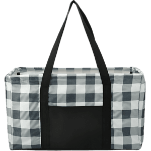 Buffalo Plaid Utility Tote