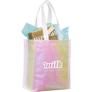Iridescent Non-Woven Gift Tote