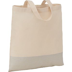 Silver Line Cotton Convention Tote