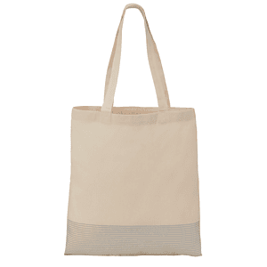 Silver Line Cotton Convention Tote