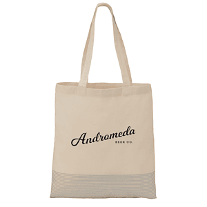 Silver Line Cotton Convention Tote