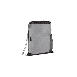 Heather Melange Drawstring Bag