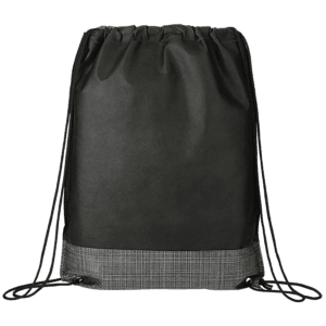 Crossweave Heat Sealed Drawstring Bag
