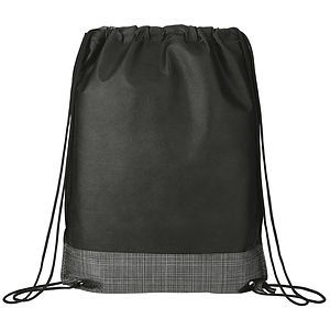 Crossweave Heat Sealed Drawstring Bag