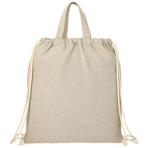 Recycled 5oz Cotton Drawstring Bag