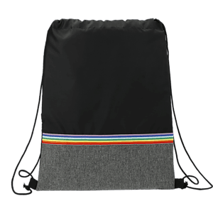 Rainbow RPET Drawstring Bag
