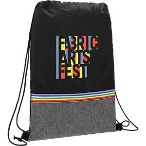 Rainbow RPET Drawstring Bag