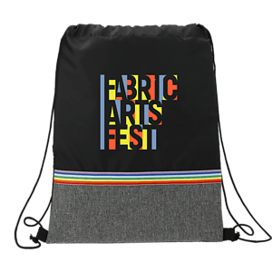 Rainbow RPET Drawstring Bag