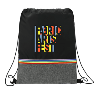 Rainbow RPET Drawstring Bag