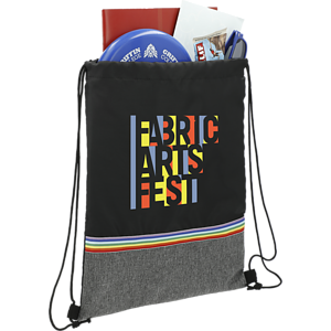 Rainbow RPET Drawstring Bag