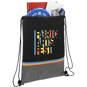 Rainbow RPET Drawstring Bag