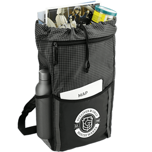 Grid 14L Drawstring Backpack