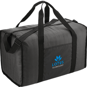 Grid Boxy Duffel