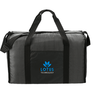 Grid Boxy Duffel