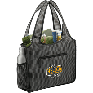 Grid Bungalow Tote