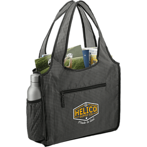 Grid Bungalow Tote
