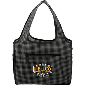 Grid Bungalow Tote