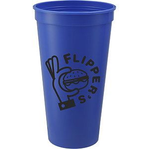 Solid 24oz Stadium Cup