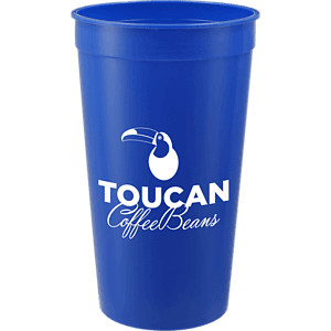 Solid 32oz Stadium Cup