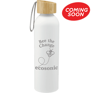 Ryze Aluminum Bottle 22 oz w/ FSC® 100% Bamboo Lid
